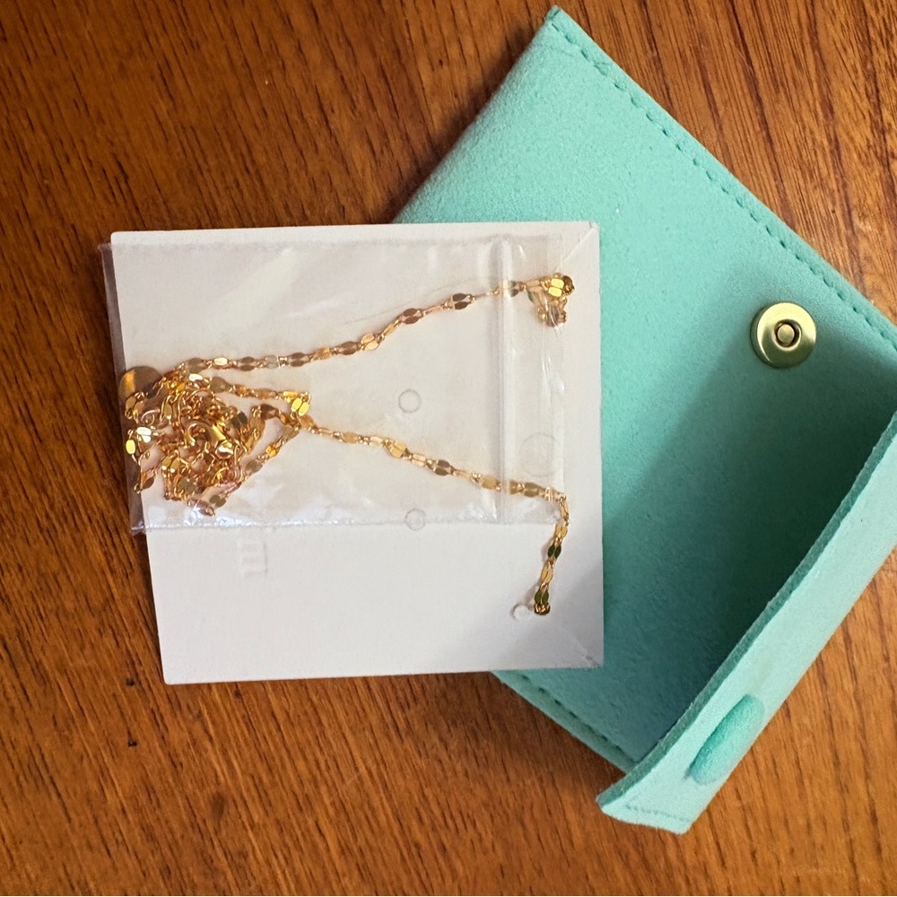 Mint&Lily New Petal Chain Necklace, 18k gold over sterling silver